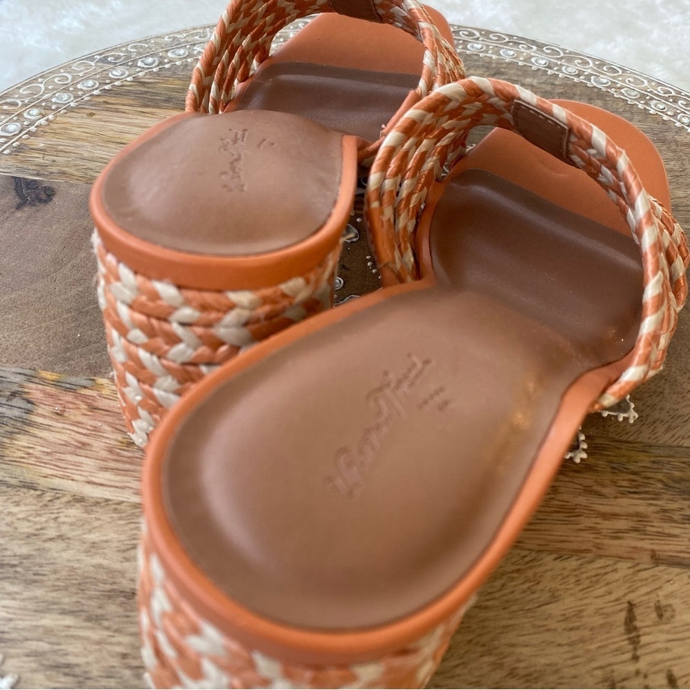 Universal Thread Tan Woven Mules - Picture 10 of 15